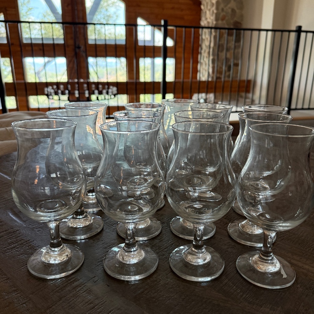 Set of 13 Snifter Glasses Brandy / Whiskey Tasting Glassware